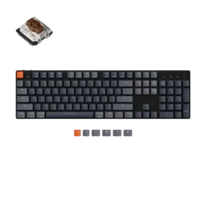 کیبورد دو حالتی کی کرون بی سیم Keychron K5 SE Wireless - K5SEB3