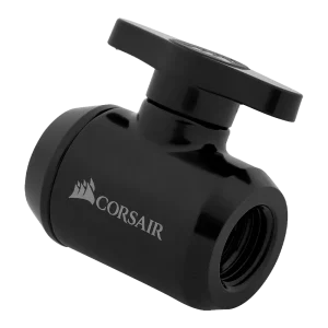 اتصال سخت افزاری خنک کننده مایع کورسیر Hydro X Series XF Ball Valve Black