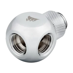 اتصال سخت افزاری خنک کننده مایع کورسیر X Series XF Rotary Y-Splitter Chrome