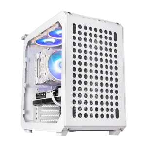کیس کولر مستر مدل QUBE 500 FLATPACK WHITE EDITION Mid Tower