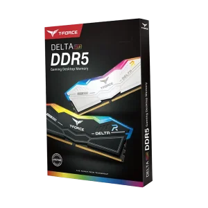 حافظه رم تیم گروپ مدل T-Force DELTA RGB DDR5 32GB Dual 5600MHz CL32