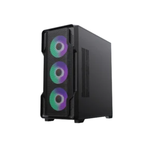 کیس گیمینگ گیم مکس Siege Black