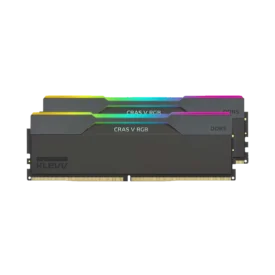 حافظه رم KLEVV Cras V RGB 32GB Dual 7600MHz CL34 - Black