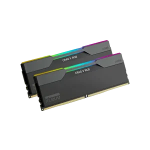 حافظه رم KLEVV Cras V RGB 64GB Dual 6400MHz CL32 - Black