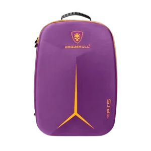 کیف کوله پشتی پلی استیشن مدل DeadSkull مخصوص PS5 SLIM رنگ بنفش