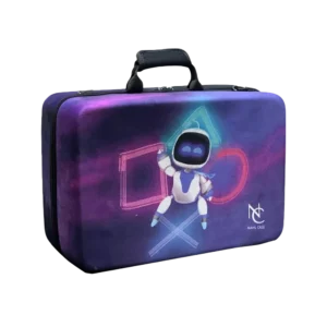 کیف پلی استیشن مدل Nahl مخصوص PS5 SLIM طرح Astro Bot Rescue Mission