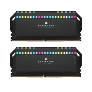 حافظه رم کورسیر مدل Corsair Dominator Platinum RGB DDR5 64GB Dual 5600MHz CL40 - Black