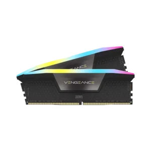 حافظه رم کورسیر مدل Corsair Vengeance RGB DDR5 64GB Dual 6400MHz CL32 - Black