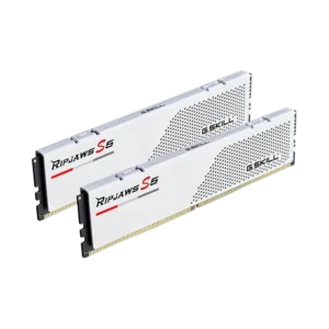 رم جی اسکیل مدل G.Skill Ripjaws S5 64GB Dual 5200MHz CL40 - White