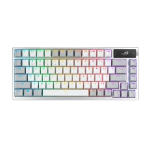 کیبورد باسیم/بی سیم گیمینگ مکانیکال ایسوس مدل ASUS ROG Azoth - White