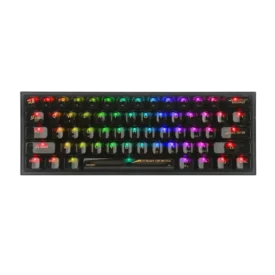 کیبورد گیمینگ مکانیکال ردراگون مدل Redragon K617 CTP Fizz RGB Crystal - Black