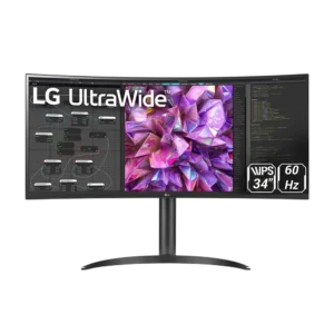 مانیتور الجی خمیده 34 اینچ LG UltraWide 34WQ75C-B